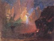 Frederic E.Church Iceberg Fantasy Sweden oil painting artist